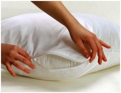 Kissen mit Encasing sichern